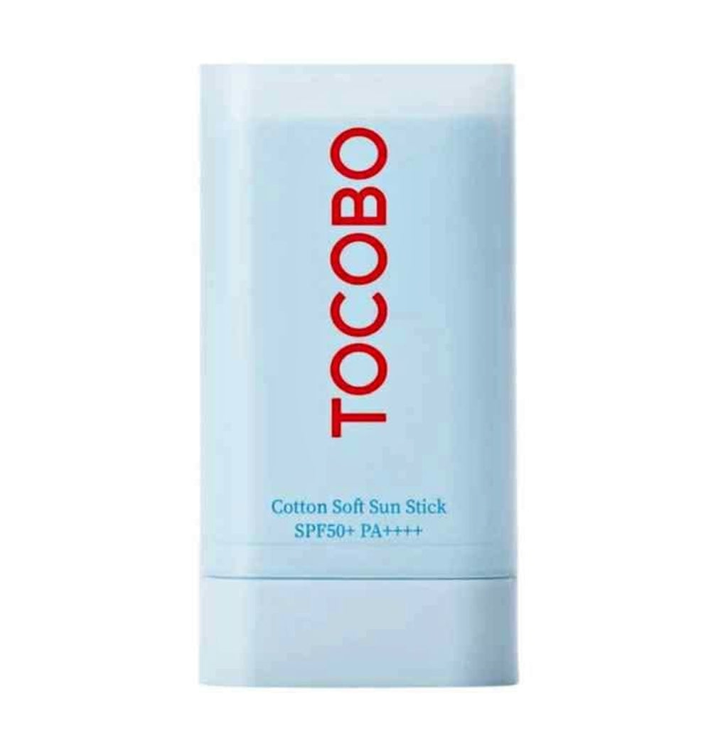 Protector Solar TOCOBO | Cotton Soft Sun Stick | SPF 50+ K-Beauty
