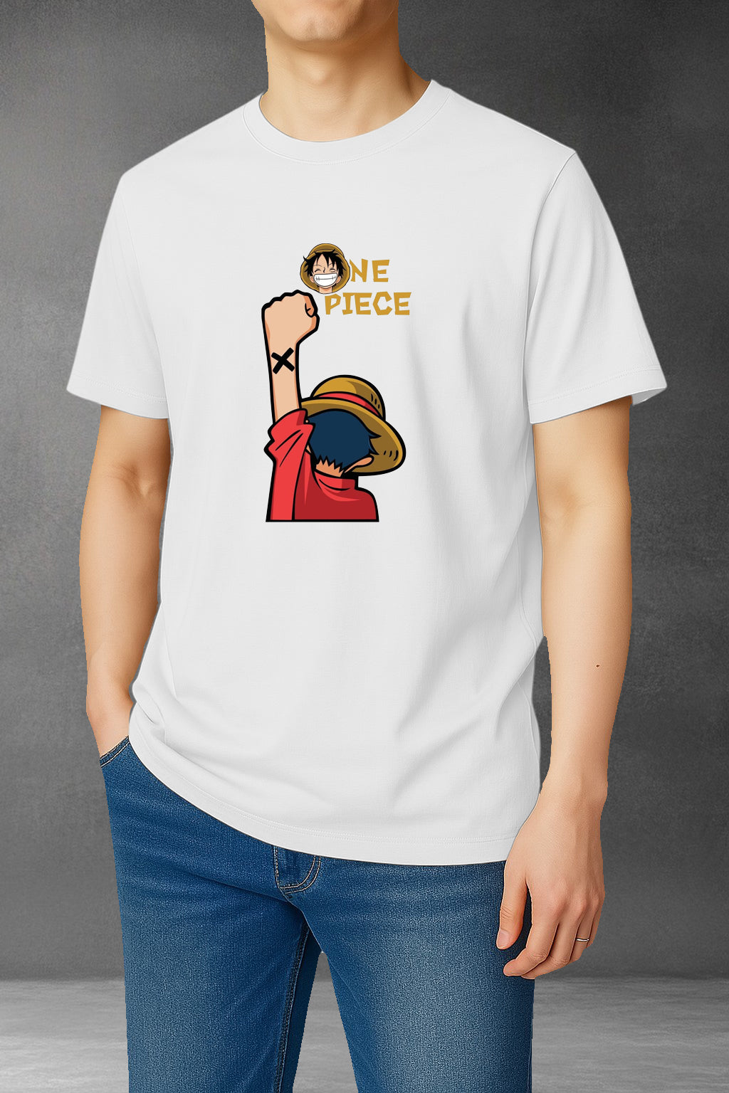 Camiseta Anime One Piece | Despertar del Gear 5 - Monkey D. Luffy (Edición Dios del Sol Nika)