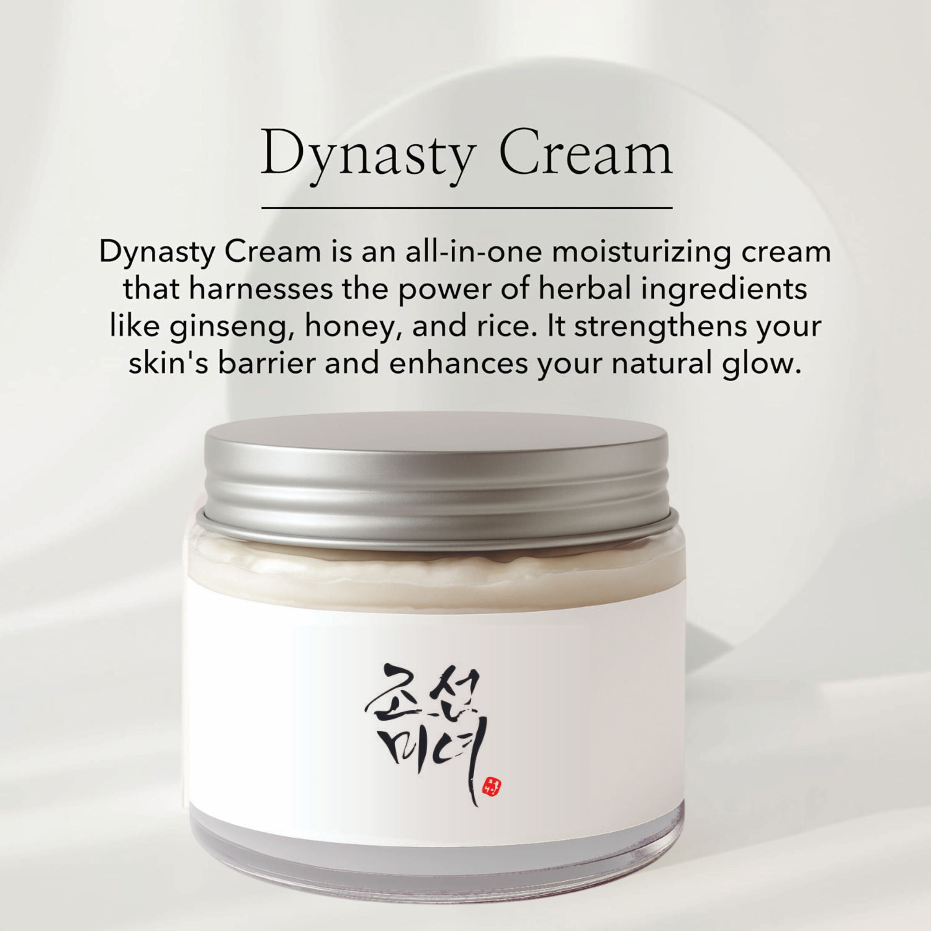 Beauty of Joseon Dynasty Cream | Hidratación Real Coreana 100% Original