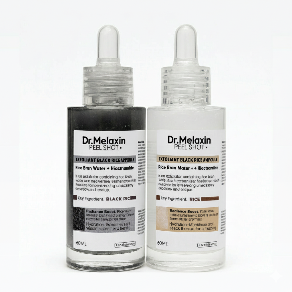 Serum Facial Coreano para Manchas y Piel Opaca | Dr. Melaxin Rice & Black Rice 60ml