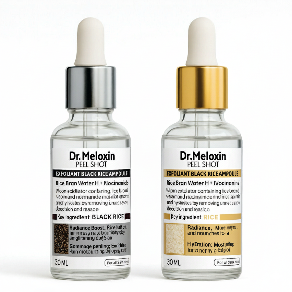 Serum Facial Coreano para Manchas y Piel Opaca | Dr. Melaxin Rice & Black Rice 30ml