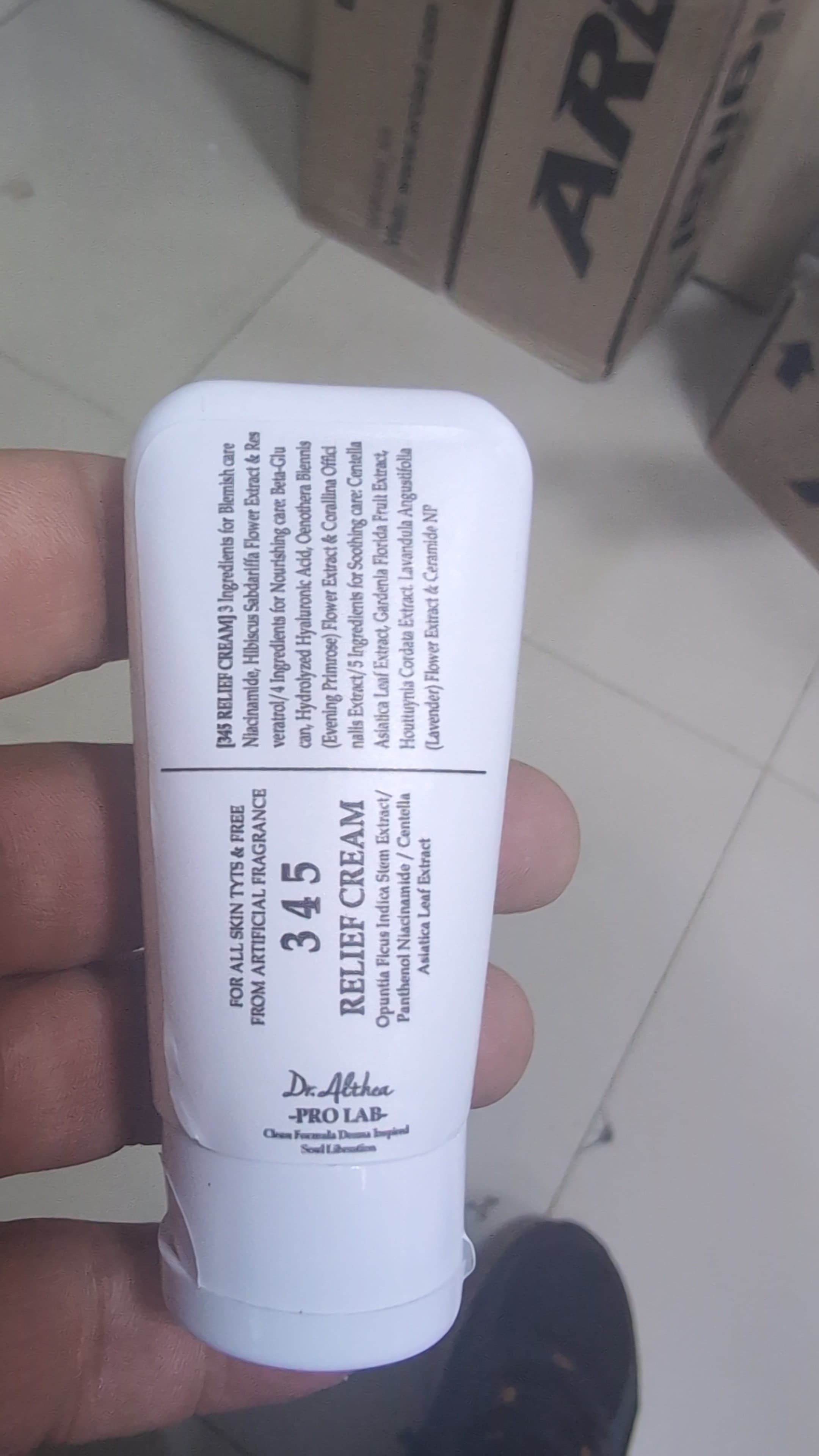Crema Dr. Althea 345 Relief - Crema Calmante para Piel Sensible