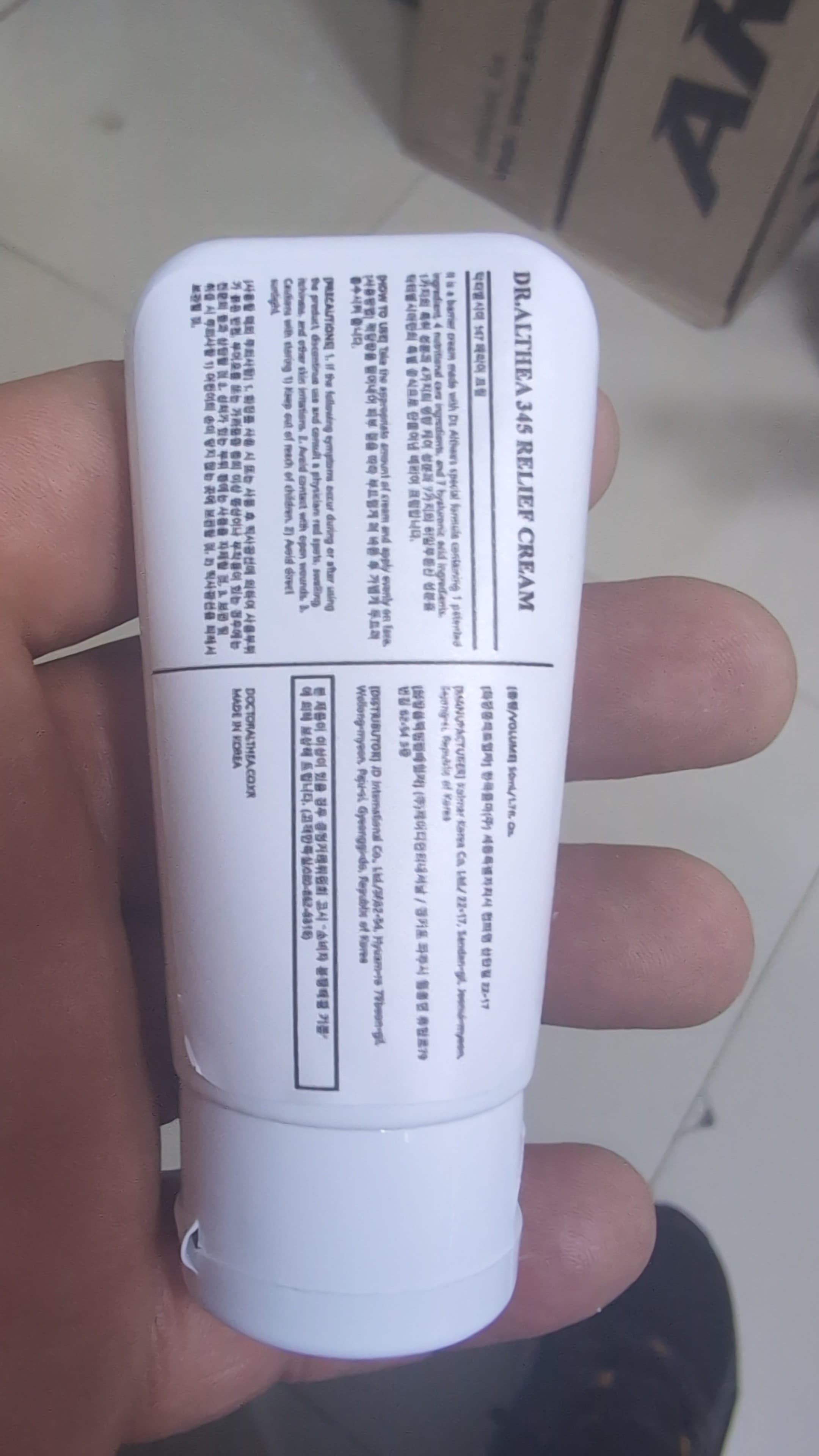 Crema Dr. Althea 345 Relief - Crema Calmante para Piel Sensible