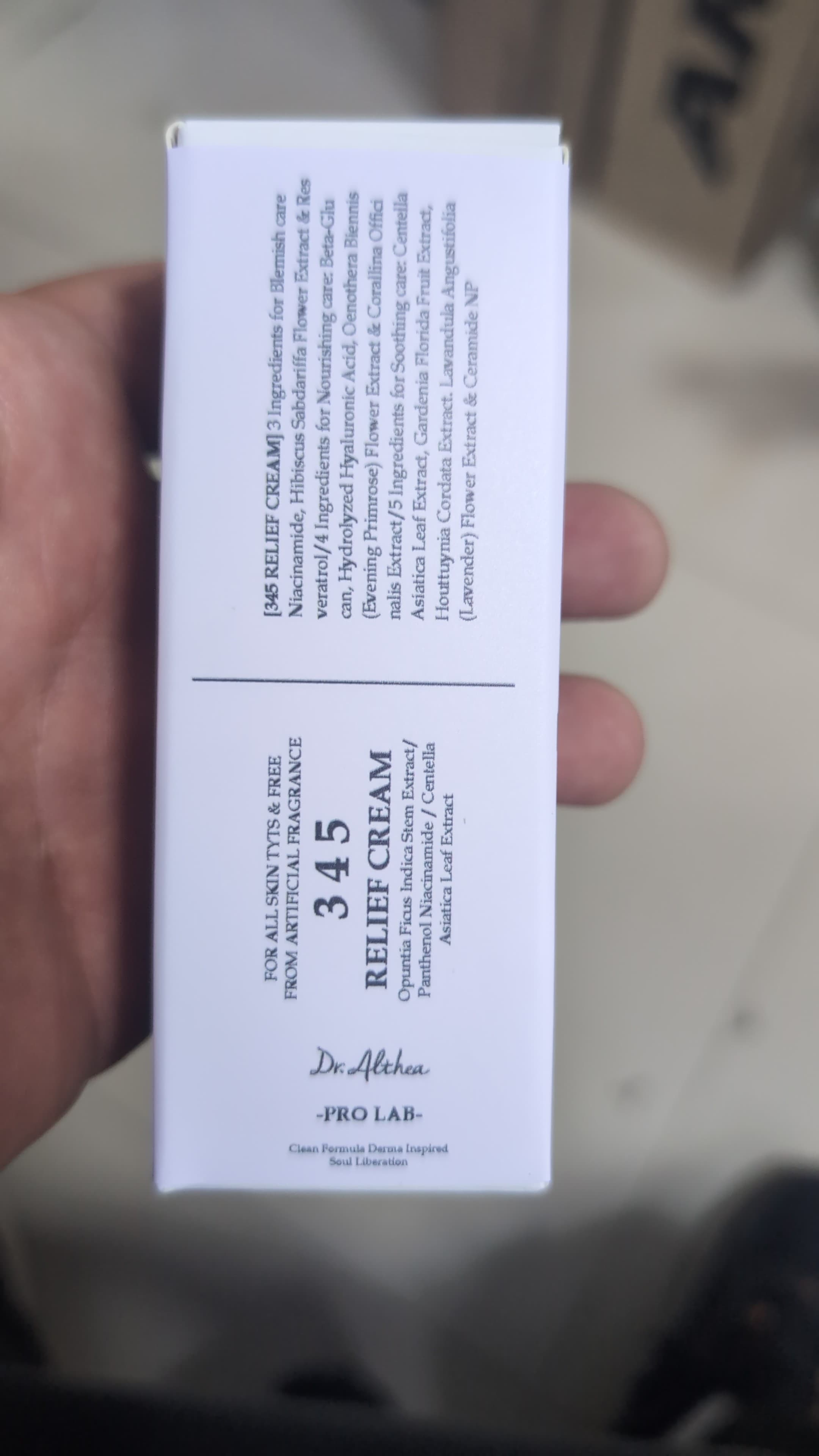 Crema Dr. Althea 345 Relief - Crema Calmante para Piel Sensible
