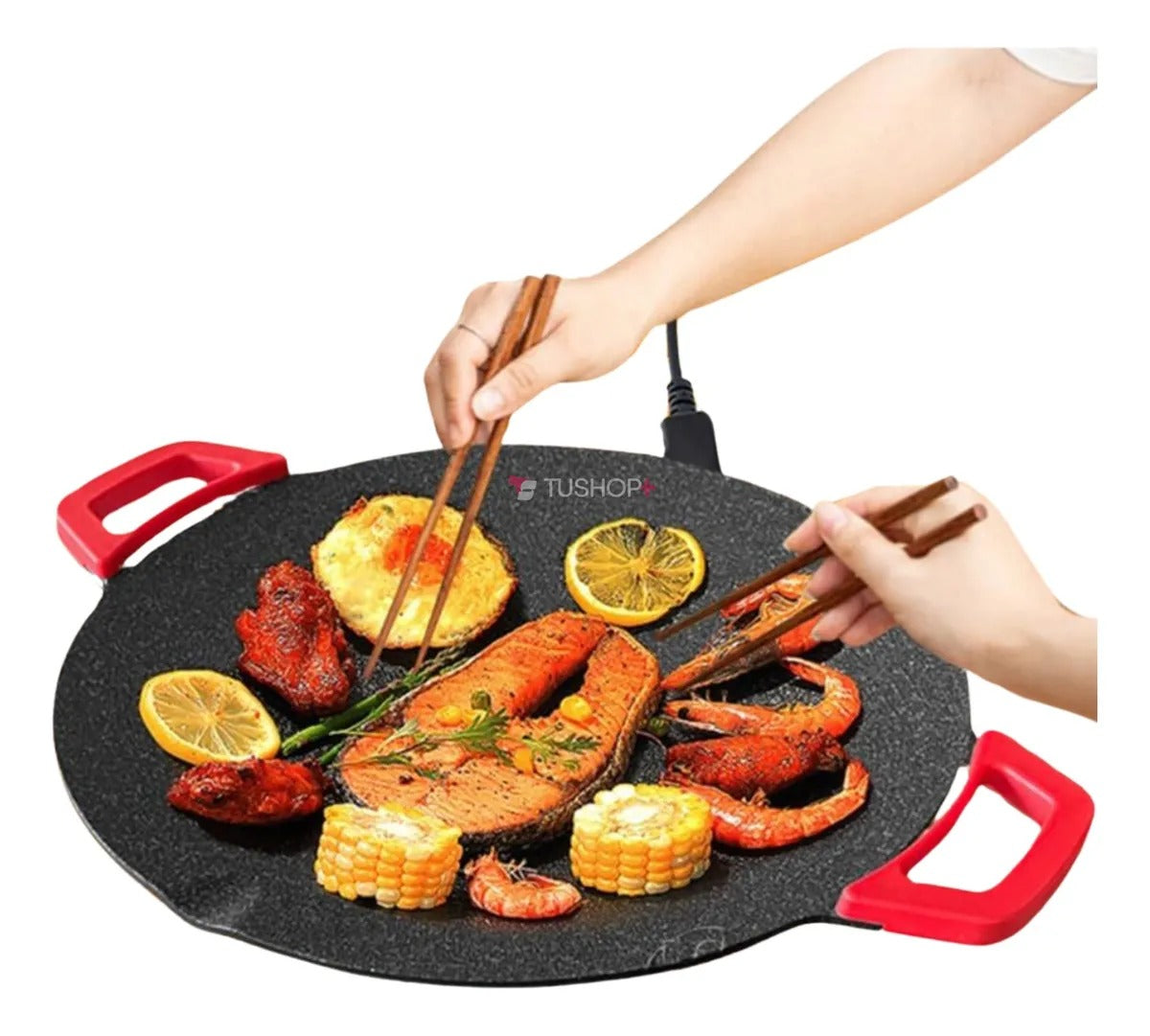 K-BBQ Eléctrica Multifuncional | Teppanyaki | Parrilla Koreana