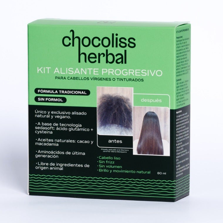 Kit Alisado Progresivo Vegano (Tipo Keratina) - Chocoliss Herbal
