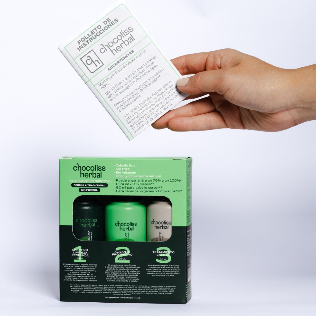 Kit Alisado Progresivo Vegano (Tipo Keratina) - Chocoliss Herbal