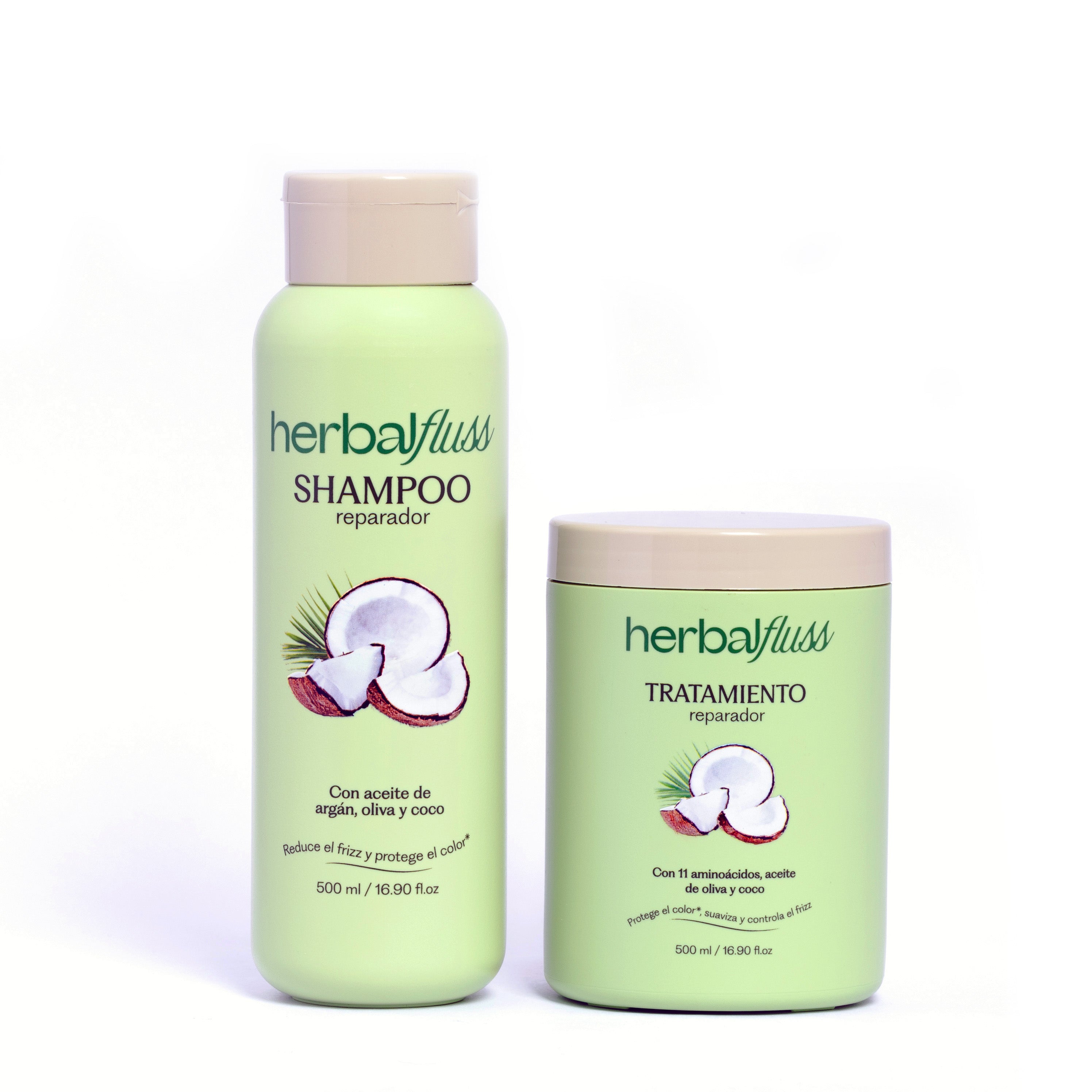 Combo Nutrición y Reparación Herbalfluss S.O.S. (Shampoo + Tratamiento)