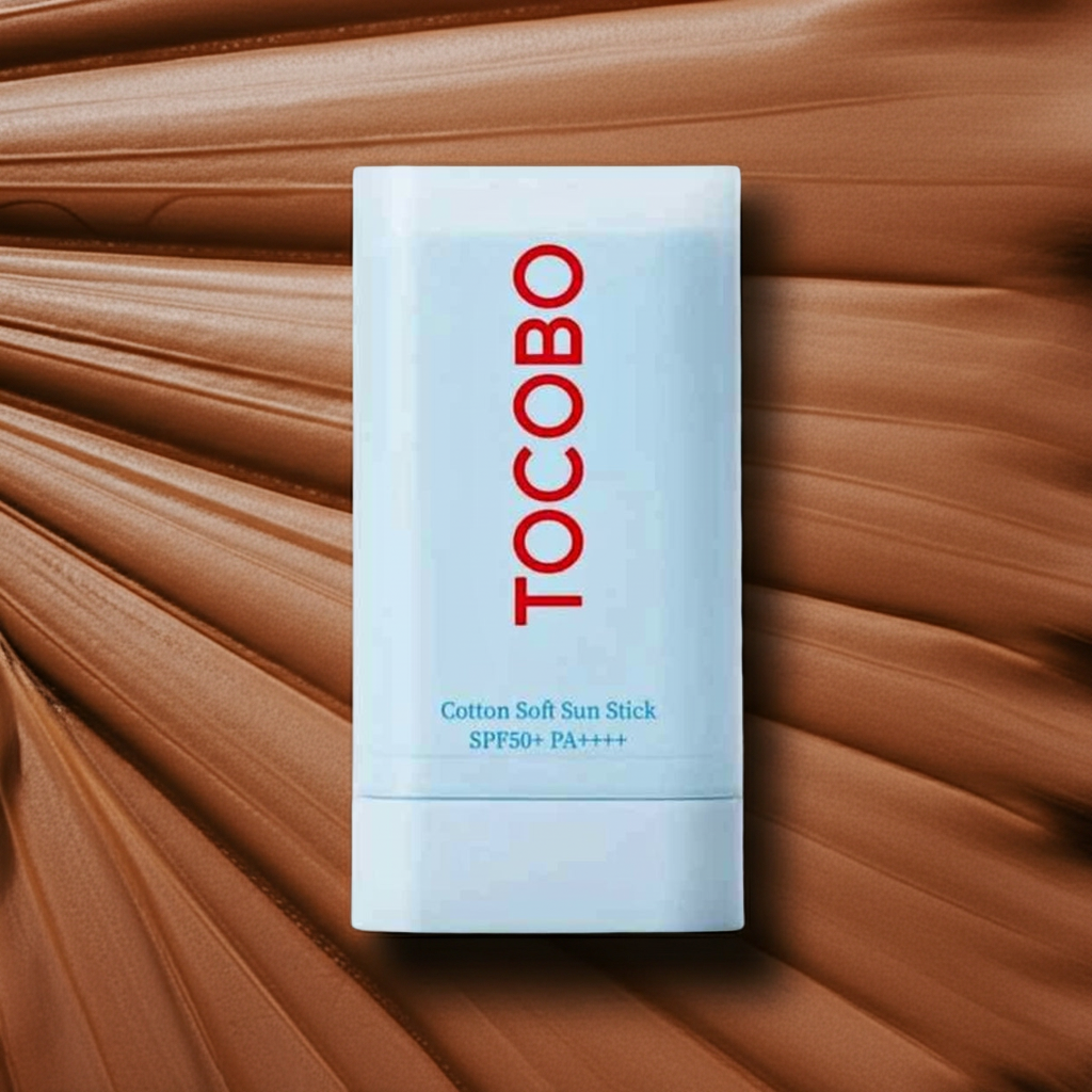 Protector Solar TOCOBO | Cotton Soft Sun Stick | SPF 50+ K-Beauty